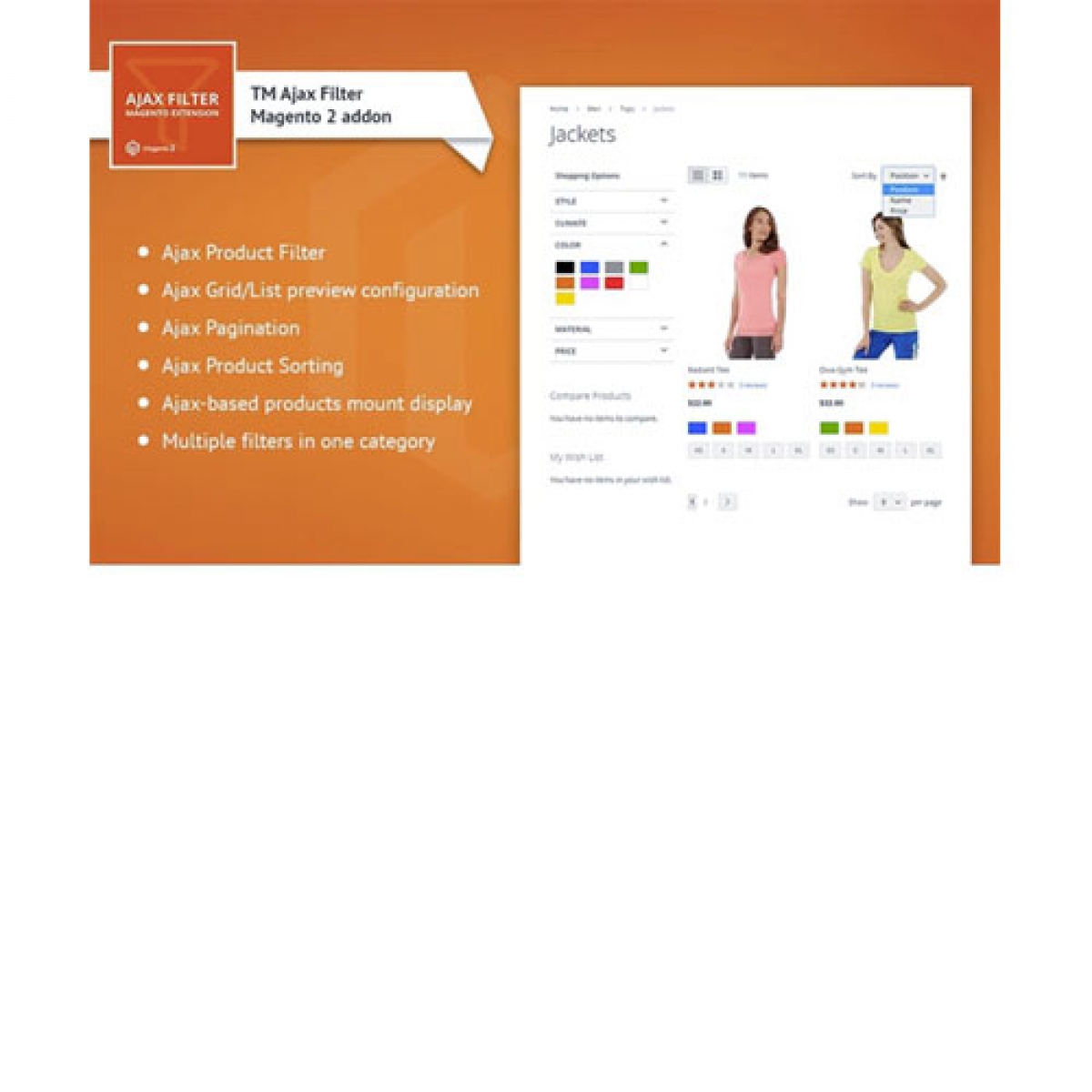 TM Ajax Catalog Filter Extension