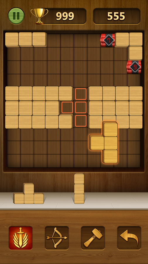 BLOCK PUZZLE game project