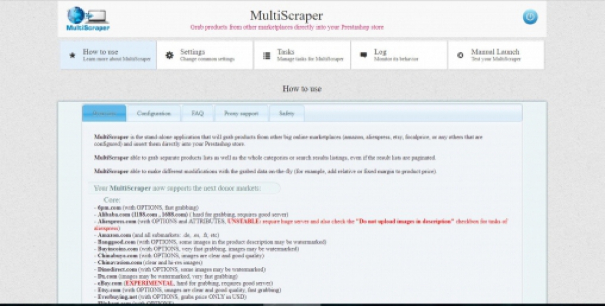 MultiScraper