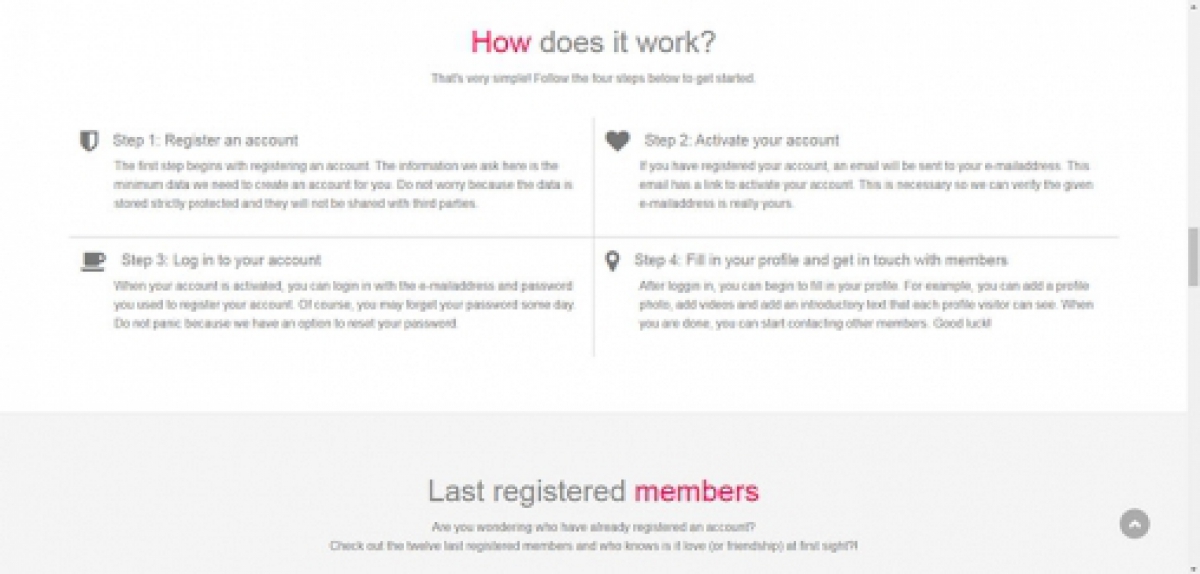 Real-time Dating Website Theme + CMS