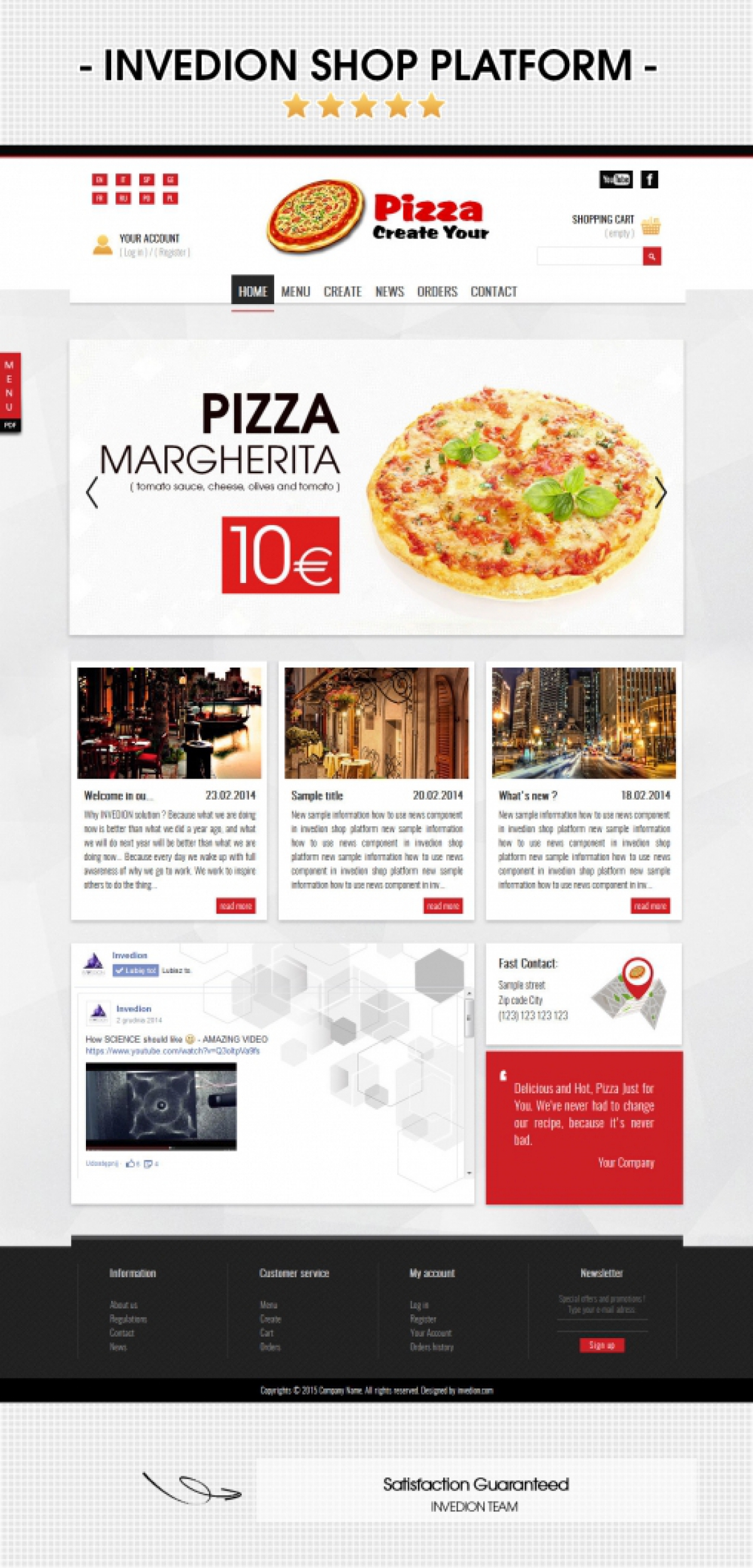 Invedion Shop Platform CMS