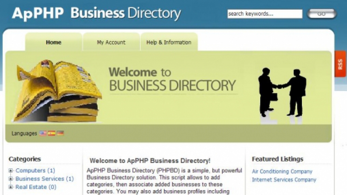 Business Listings Classified Directory Script