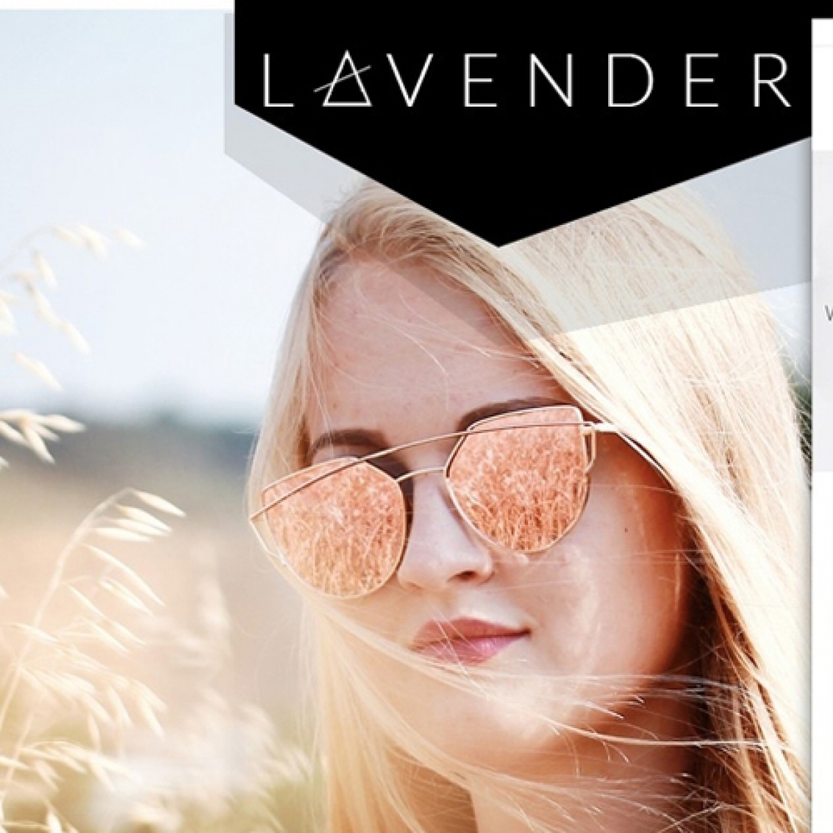Lavender Fashion Theme