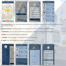 Delivery Management & Package Tracker App
