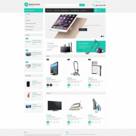 Electronic Store  Template